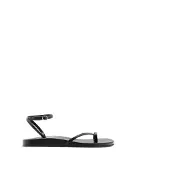 Mango Sandalias de dedo 'ELLEN' negro