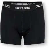 Only & Sons Junior Calzoncillo 'OSJFITZ' negro / blanco