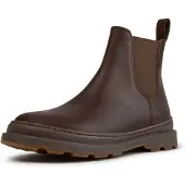 Camper para hombre. K300534-005 Botines de piel Brutus+ marrón (45), Plano, Ninguno, Casual, outlet 2026.