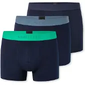 Schiesser Calzoncillo boxer azul noche / azul oscuro