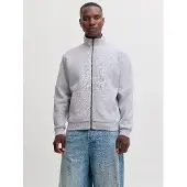 Jack & Jones Sudadera con cremallera 'JJEBradley' gris claro