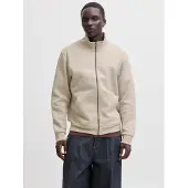 Jack & Jones Sudadera con cremallera 'JJEBRADLEY' beige