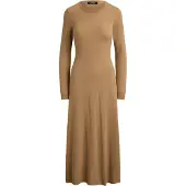 Ralph Lauren Vestido de punto 'VORLEY' beige oscuro
