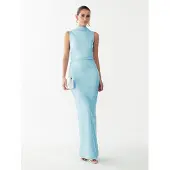BWLDR Vestido de noche azul