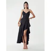 Willa Vestido 'BLANCA' negro