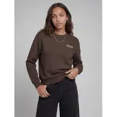 JJ REBEL Sudadera 'JREBWDENISE' chocolate / umbra / rosé / negro