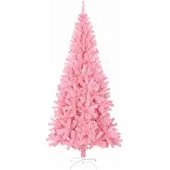 vidaXL Árbol de Navidad rosa, 150 cm, de PVC