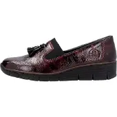 Rieker Zapatillas 'Softlack-Slipper' rojo