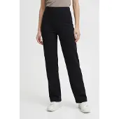 Pieces Pantalones De Cintura Alta Michelle Scuba