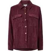 Pieces Blusa 'PCEffi' rojo vino