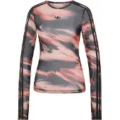 Adidas Camiseta rojizo / rojo pastel / negro