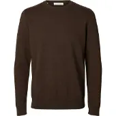 Selected Jersey 'SLHBERG' marrón oscuro