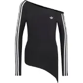 Adidas Originals adidasSUDADERA ASIMÉTRICA DE UN SOLO HOMBRO L Black Mujer