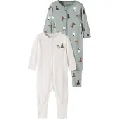 Name it Pijama crema / marrón / jade