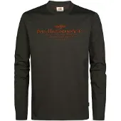 Petrol Industries Camiseta cognac / antracita