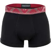 Emporio Armani Calzoncillo boxer borgoña / negro / blanco