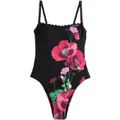 Ted Baker Bañador moldeador verde / rojo violáceo / arándano / negro