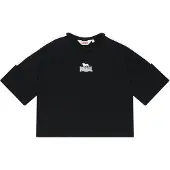 Lonsdale Camiseta 'Wandylaw' negro / blanco