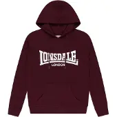 Lonsdale Sudadera 'Flookburgh' rojo