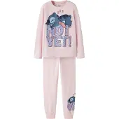 Name It Kids Pijama 'NKFANDA STITCH' navy / lila claro / rosa / rosa claro