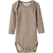 Name it Pijama entero/body beige oscuro