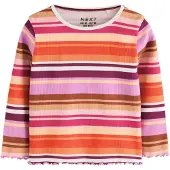 Next Camiseta marrón / orquidea / langosta / rosa oscuro