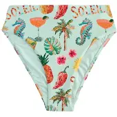 Next Braga de bikini amarillo / verde / menta / rojo