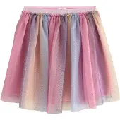 Next Falda azul paloma / lila / albaricique / pitaya