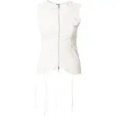 Weekday Top 'Rae' offwhite