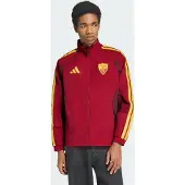 Adidas Chaqueta de chándal 'AS Rom Anthem' amarillo / rojo / burdeos