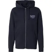 Billabong Sudadera con cremallera 'FOUNDATION' azul oscuro / lavanda