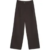 Vero Moda Pantalón plisado 'VMEda' marrón oscuro