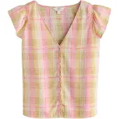 Next Blusa beige claro / amarillo / pitaya / altrosa
