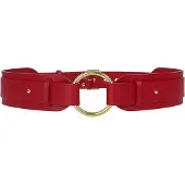 Haute Cuir Cinturón rojo
