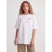 JJXX Camiseta 'JXMILLOW' rojo / blanco