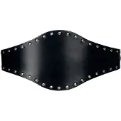 Haute Cuir Cinturón 'Studded Cleope' negro