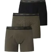 HUGO Calzoncillo boxer caqui / negro