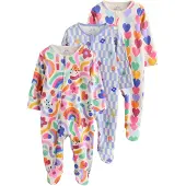 Next Pijama beige claro / verde claro / lila claro / rosa claro