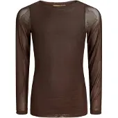 JJXX Camiseta 'JXMINNA' marrón