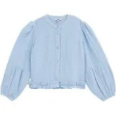 We fashion Blusa azul claro