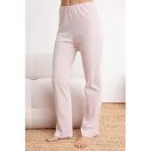 Trendyol Pantalón de pijama azul pastel / rosé