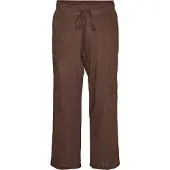 Zizzi Pantalón de pijama 'Pointy' chocolate