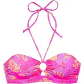 Venice beach Top de bikini orquidea / naranja / rosa