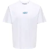 Only & Sons Camiseta 'ONSART' blanco