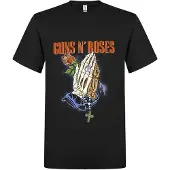 Guns n' Roses Camiseta 'Guns N´ Roses Prayer T-Shirt' negro