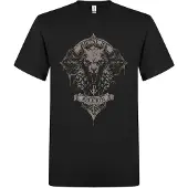Rockshirts Camiseta 'Powerwolf Wolfhead T-Shirt' negro
