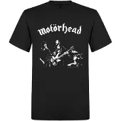 Motorhead Camiseta 'Rock and Roll band T-Shirt' negro