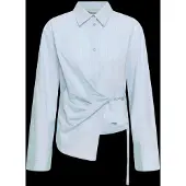 My Essential Wardrobe Blusa 'MWBella' azul claro / blanco