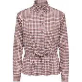 ONLY Blusa 'ONLKeery' marrón / negro / blanco