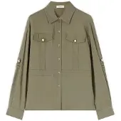 Motivi Blusa verde hierba